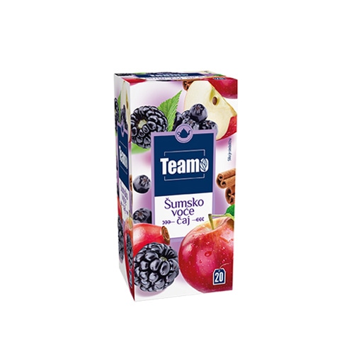 Teamo Čaj Šumsko Voće 40 g - Akcija u trgovini Studenac