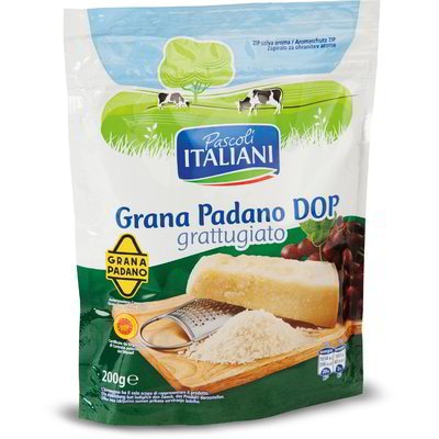 Sir ribani Grana Padano 200 g Pascoli Italiani Akcija u trgovini Eurospin