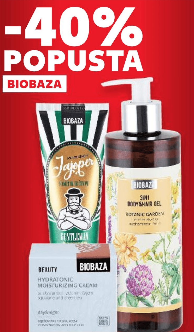 Biobaza proizvodi - Akcija u trgovini Kaufland