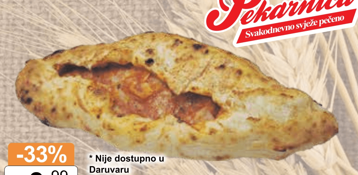 Pizza calzone Klara 150 g - Akcija u trgovini KTC
