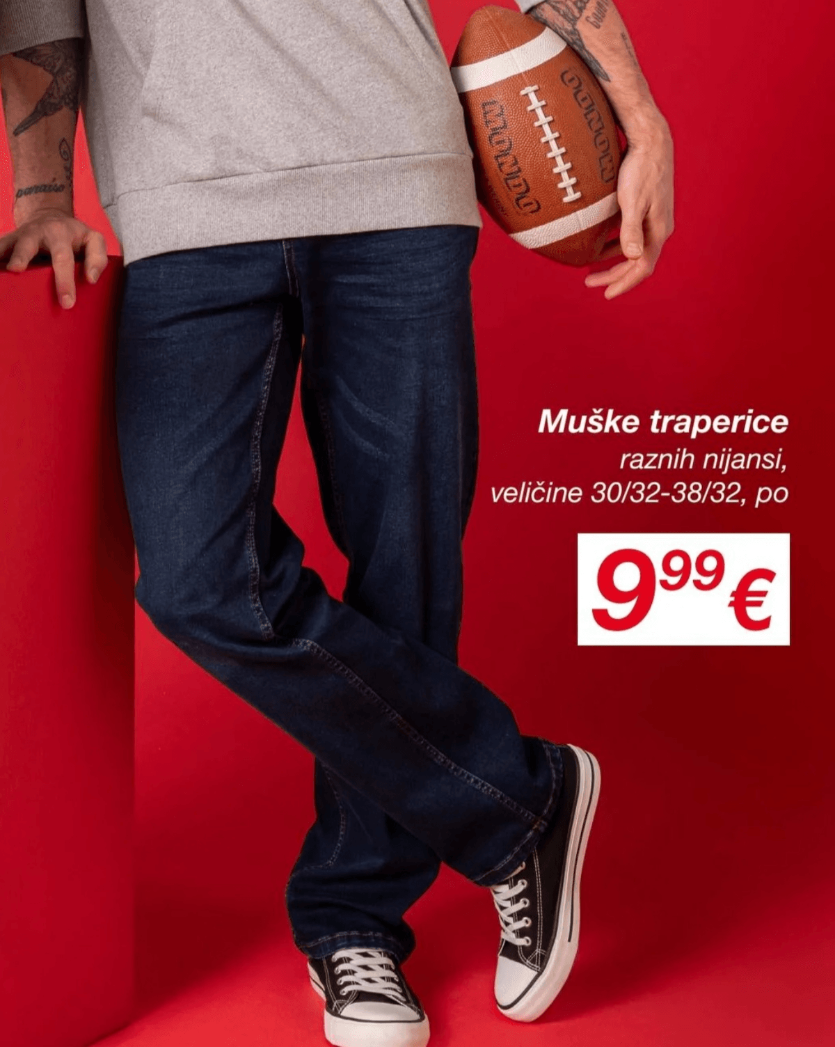 Muške traperice - Akcija u trgovini Kik