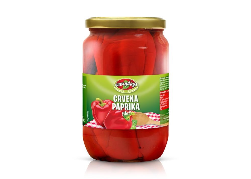 EVERYDAYS Paprika filet crvena 680 g - Akcija u trgovini Ultra