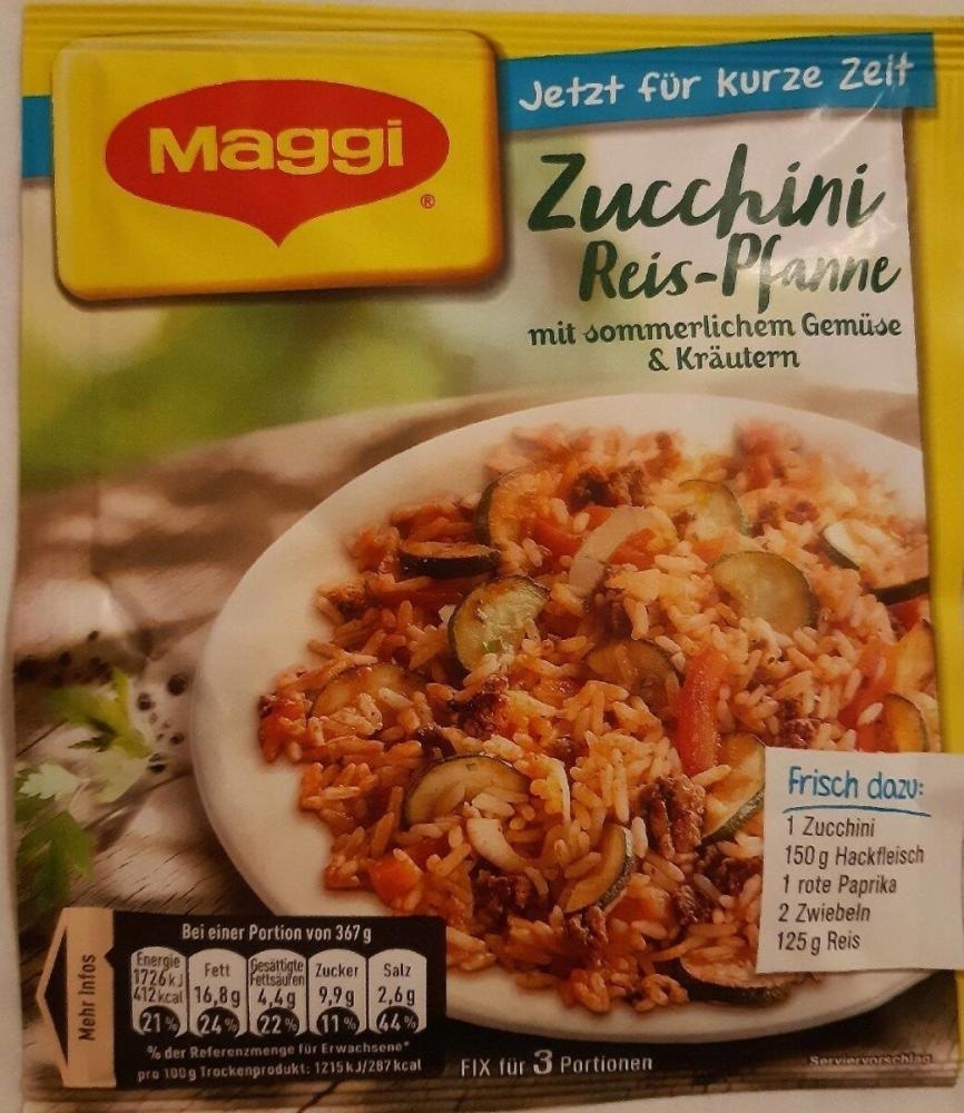 Maggi Zucchini Reis-Pfanne 34g - Akcija u trgovini Žabac