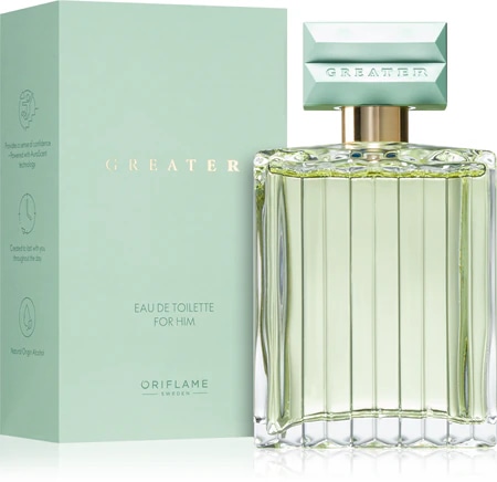 Greater toaletna voda za njega 75 ml - Akcija u trgovini Oriflame