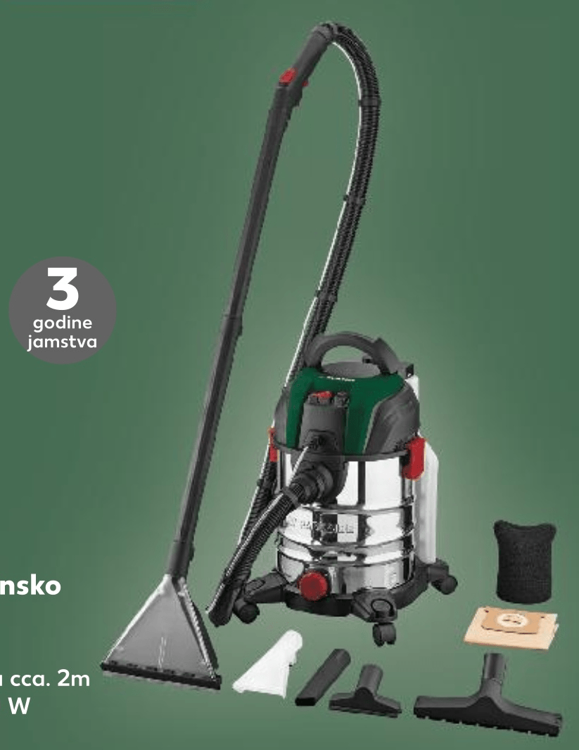 PARKSIDE® Usisavač za dubinsko čišćenje pakiranje - Akcija u trgovini Kaufland