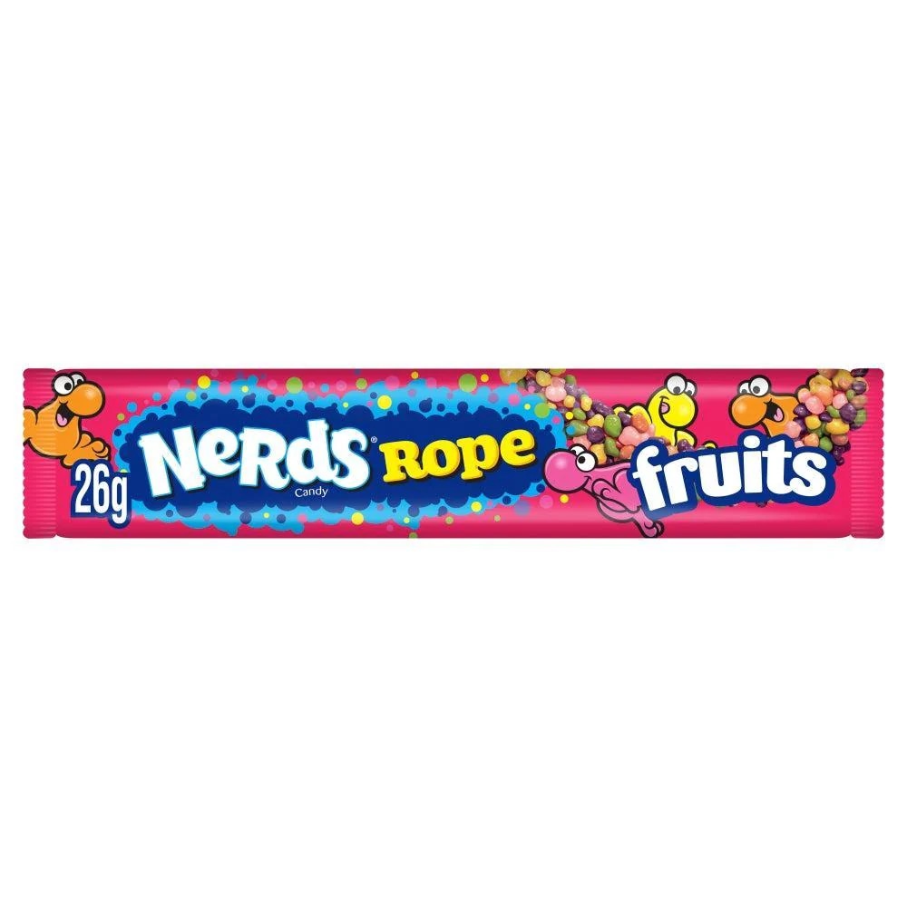 Nerds Rope Fruits 26g - Akcija u trgovini Žabac