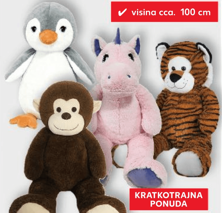 Plišana igračka komad - Akcija u trgovini Kaufland