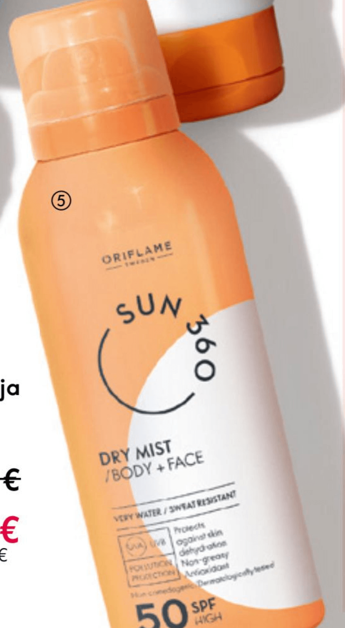 Sun 360 suhi sprej za sunčanje za tijelo i lice 150 ml ORIFLAME - Akcija u trgovini Oriflame