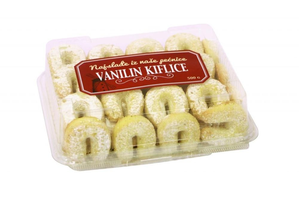 Vanilija kiflice 500 g - Akcija u trgovini Ribola