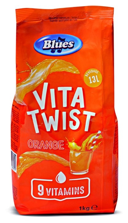 Instant napitak naranča 1 kg Blues Vita Twist - Akcija u trgovini Eurospin