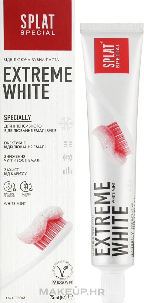 Splat pasta za zube Extreme White 75 ml - Akcija u trgovini Dm