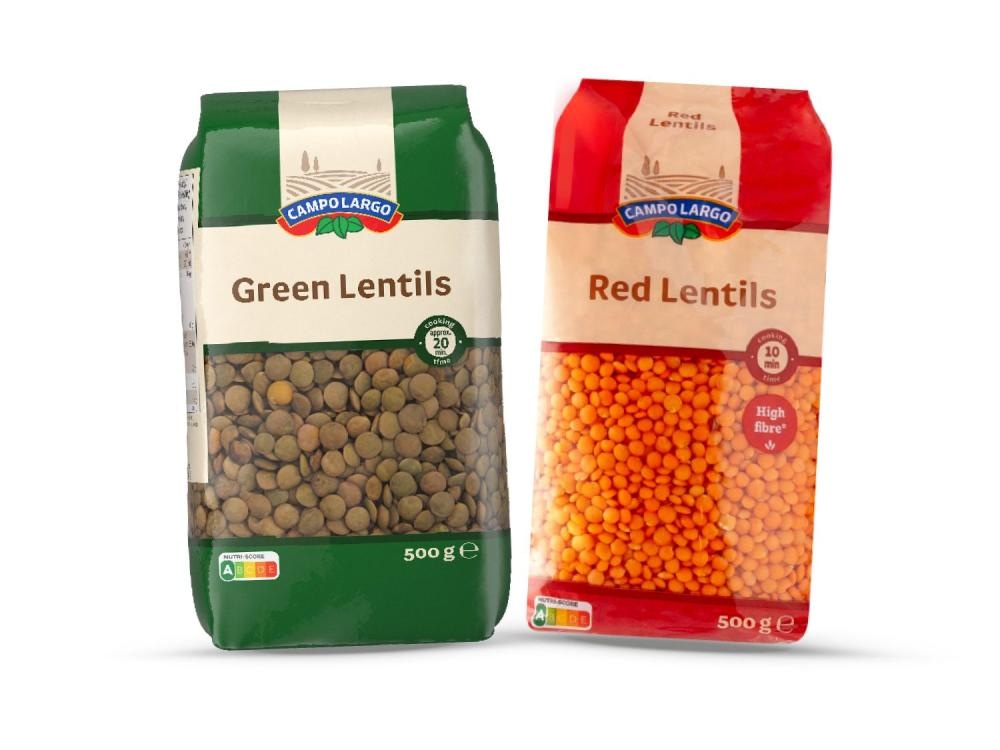 Campo Largo Leća 500 g - Akcija u trgovini Lidl