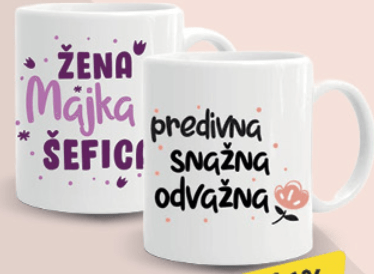 Šalica 300ml, kom - Akcija u trgovini Konzum