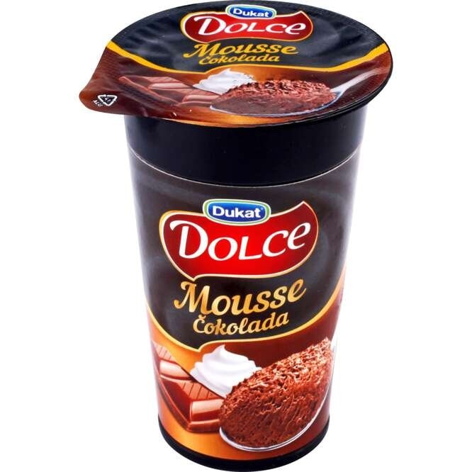Dolce, Dukat Mliječni čokoladni desert 100 g - Akcija u trgovini Tommy