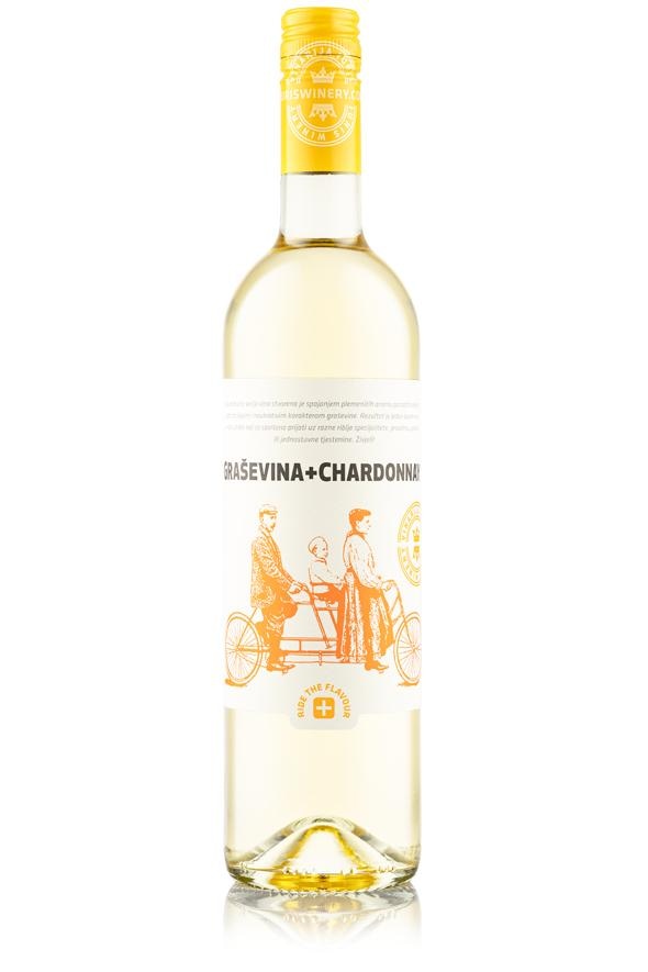 Graševina + Chardonnay 0,75L vinarija luris - Akcija u trgovini Vrutak
