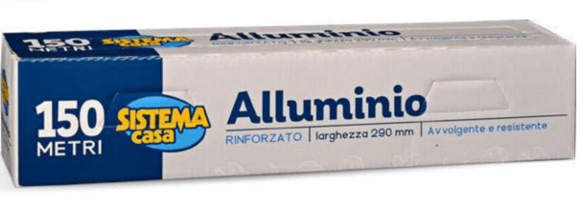 Aluminijska folija 150 m Sistema Casa - Akcija u trgovini Eurospin