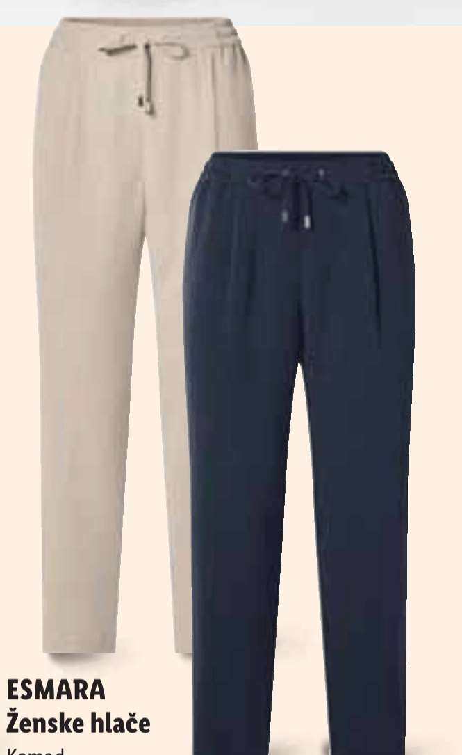 ESMARA Ženske hlače - Akcija u trgovini Lidl