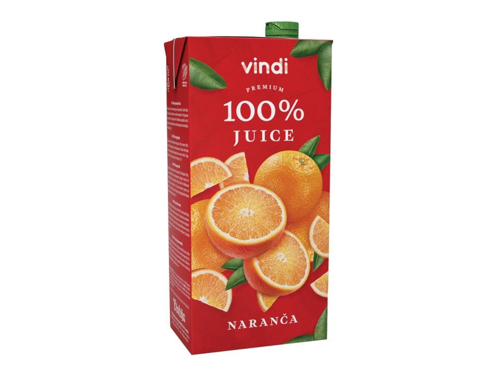 Voćni sok Vindi 100% 2 l - Akcija u trgovini KTC