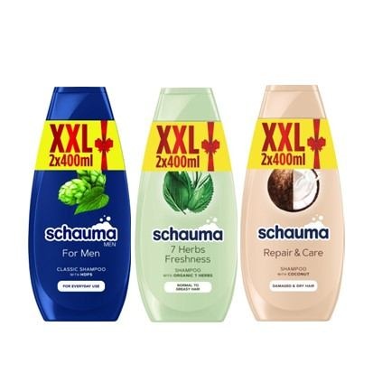 Schauma Duopack Šampon 2x400 ml - Akcija u trgovini Bipa