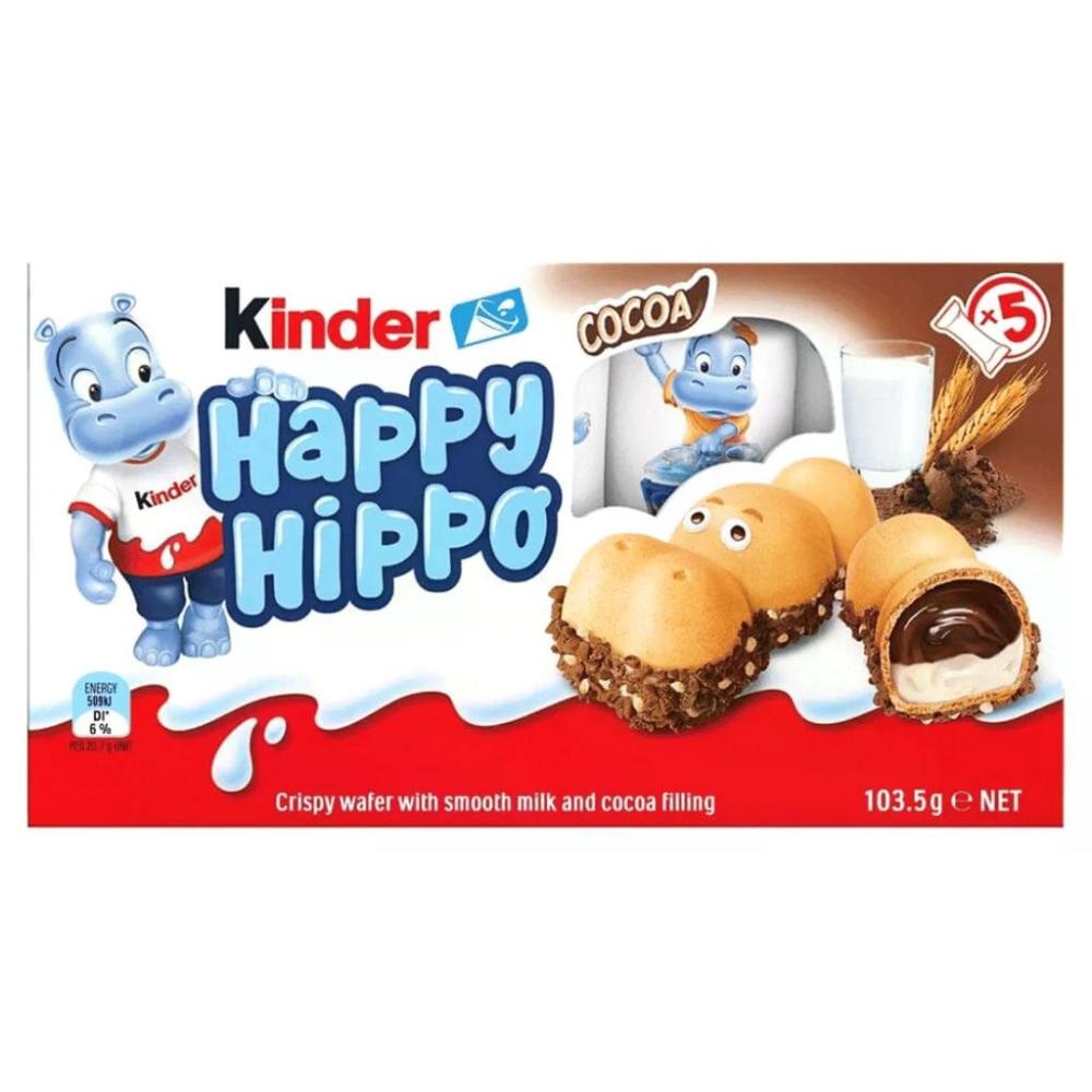 Kinder Happy Hippo Cocoa Desert 103,5 g - Akcija u trgovini Ribola