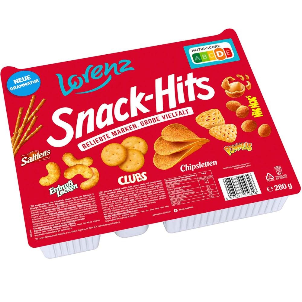 LORENZ Snack Hits 280 g - Akcija u trgovini Mueller