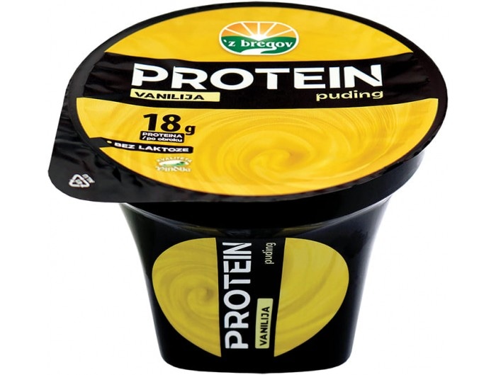 'Z bregov proteinski puding odabrane vrste 180 g Akcija u trgovini Konzum