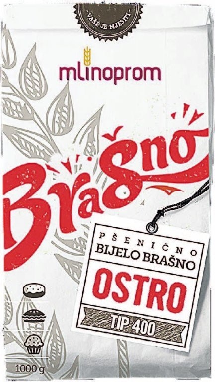 Brašno Mlinoprom 1 kg - Akcija u trgovini KTC