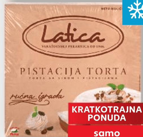 Latica Torta 650 g - Akcija u trgovini Kaufland