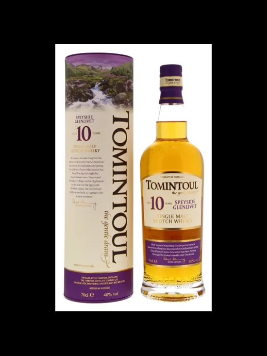 Tomintoul 10 Years Old Single Malt Scotch Whisky 0,70 L Akcija u trgovini Vrutak