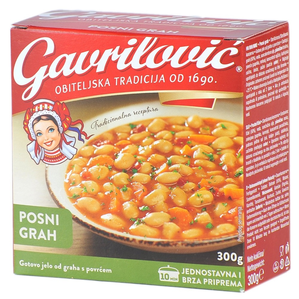 Gavrilošić grah 300 g Akcija u trgovini Tommy