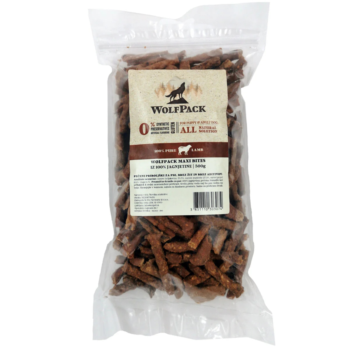 Wolfpack Maxi bites 500g - Akcija u trgovini Pet Centar