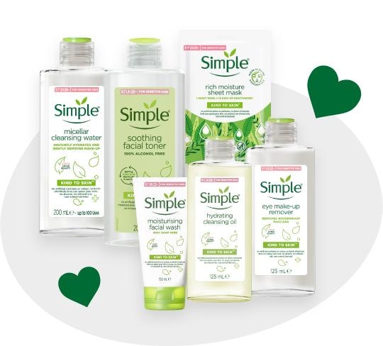 Simple proizvodi za njegu lica - Akcija u trgovini Tommy