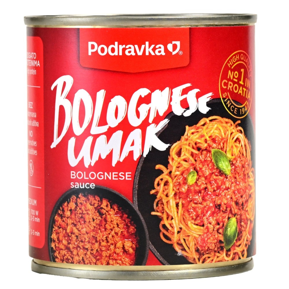 Podravka Umak Bolognese 300 g Akcija u trgovini Tommy