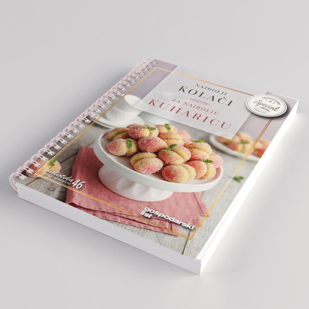 Najbolji kolači za najbolju kuharicu ili Kolači i torte bez pečenja 1 kom Gospodarski list - Akcija u trgovini Interspar