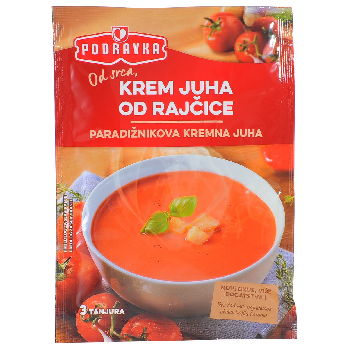 Podravka Krem juha od rajčice 60g - Akcija u trgovini Pivac