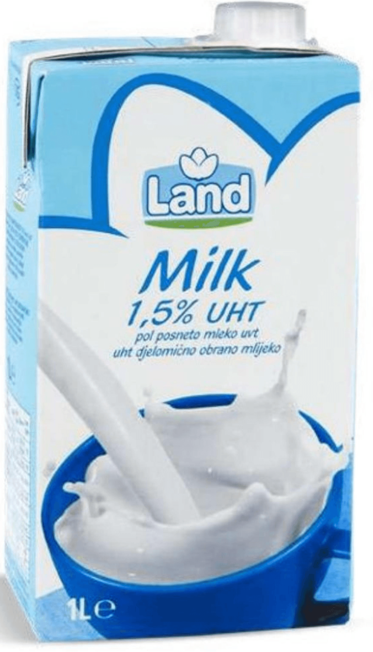 Mlijeko trajno 1 l Land - Akcija u trgovini Eurospin