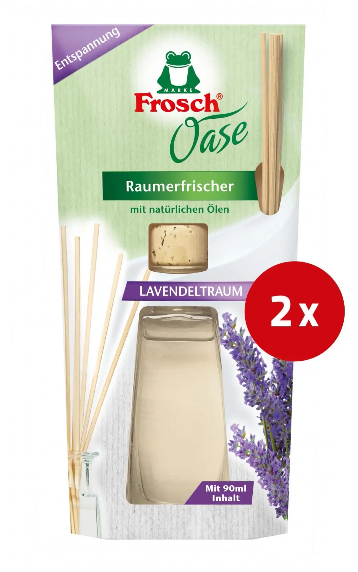 Frosch osvježivač prostora sa štapićima 90 ml - Akcija u trgovini Mueller