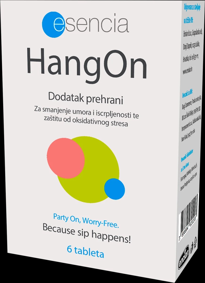 Esencia Hangon tablete 6 kom - Akcija u trgovini Bipa
