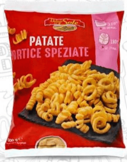 Delia Soten pommes frites spiralni 600 g Akcija u trgovini Eurospin