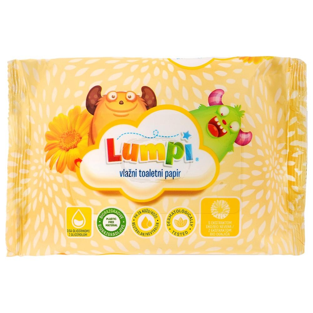 Lumpi Vlažni toaletni papir 60/1 - Akcija u trgovini Konzum