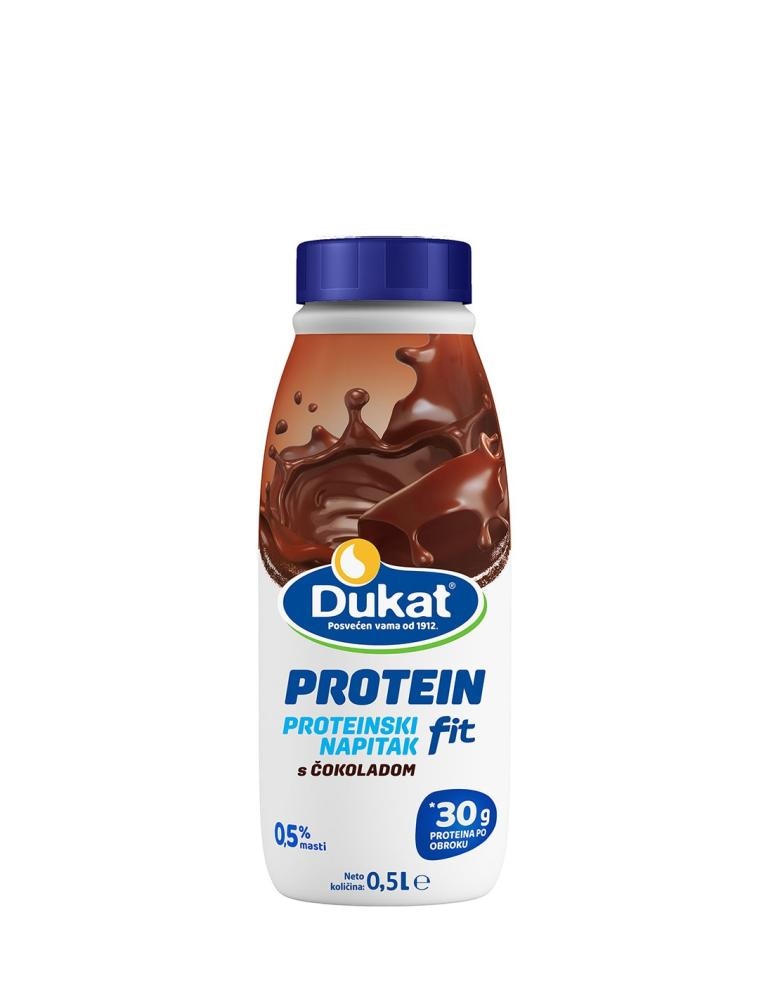 Fit, Dukat Proteinski mliječni napitak 0,5 L - Akcija u trgovini Tommy