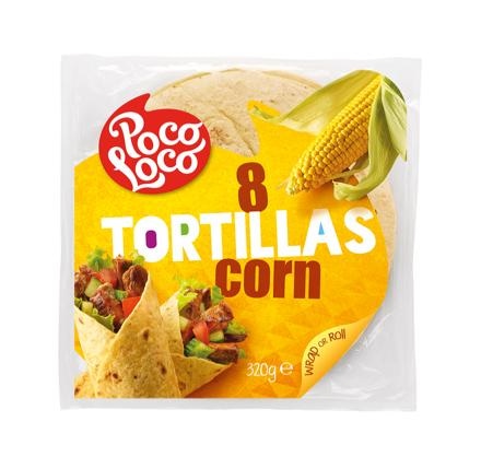 Tortilla Poco Loco 320 g ili 370 g - Akcija u trgovini Interspar
