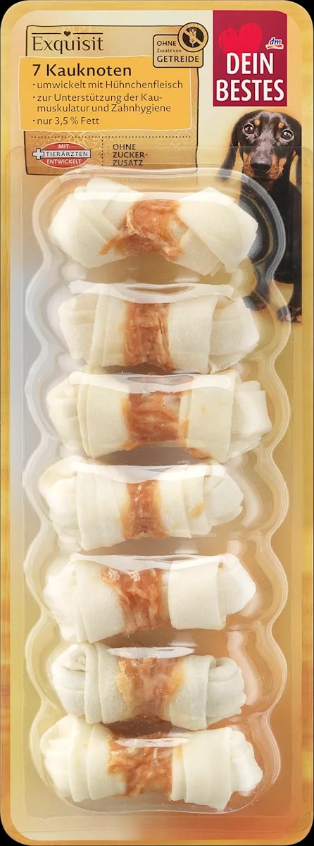 Dein Bestes hrana za pse žvakalica, kost 7 kom. - Akcija u trgovini Dm