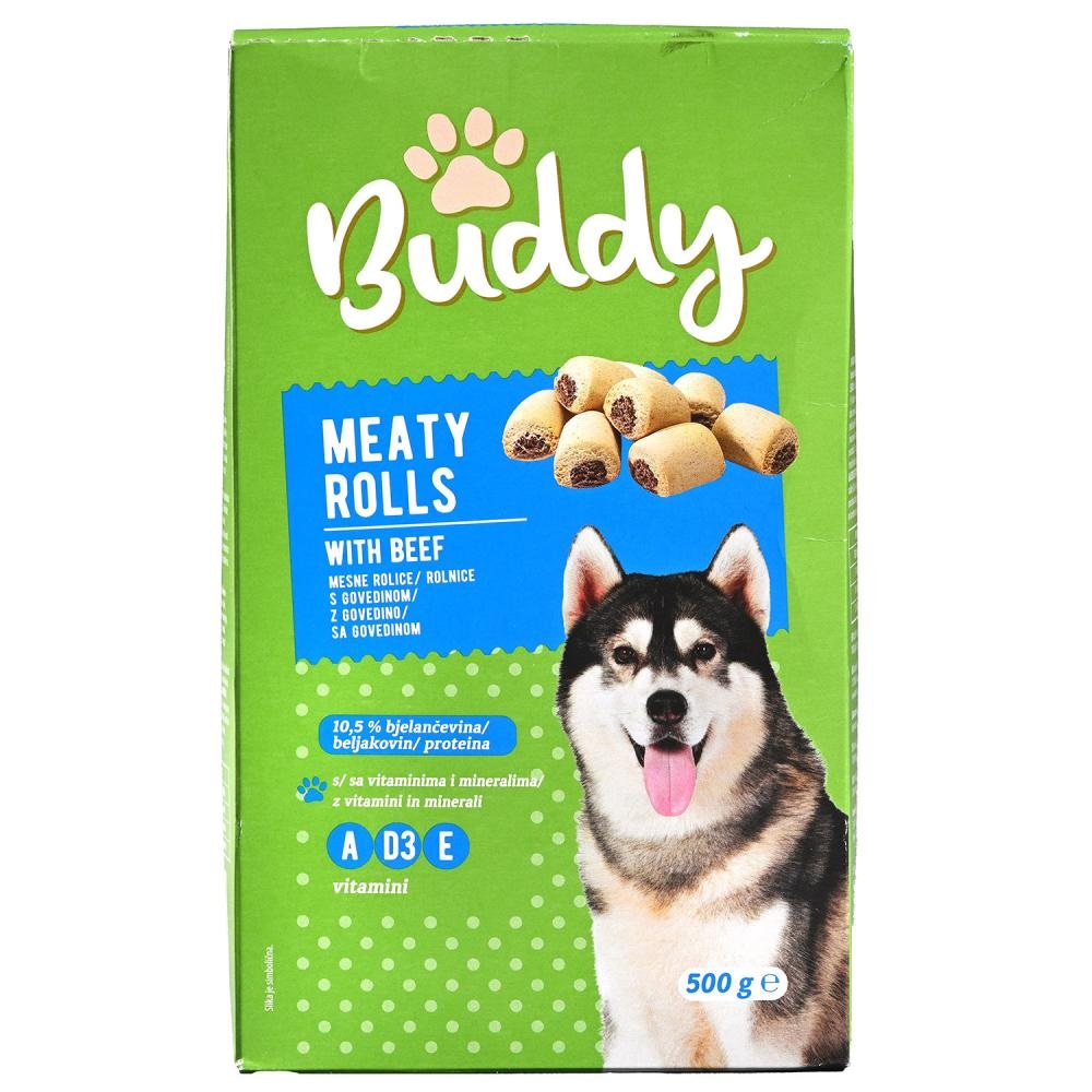 Buddy Keksi Rolice 500g - Akcija u trgovini Konzum