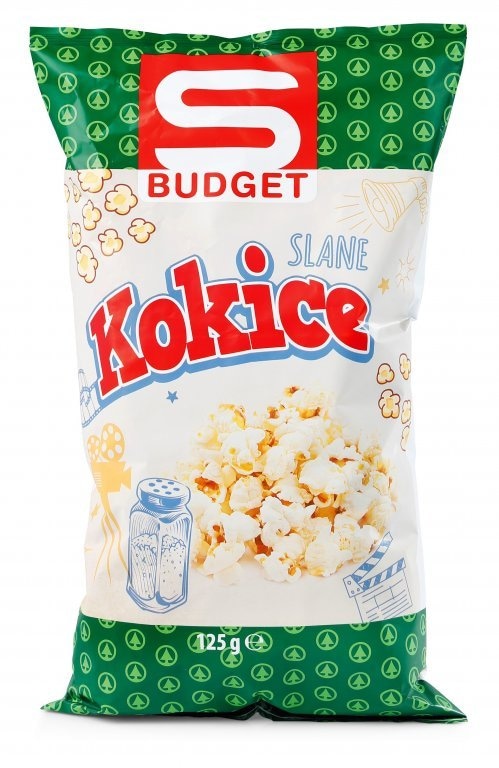 Kokice slane 125 g Budget - Akcija u trgovini Spar
