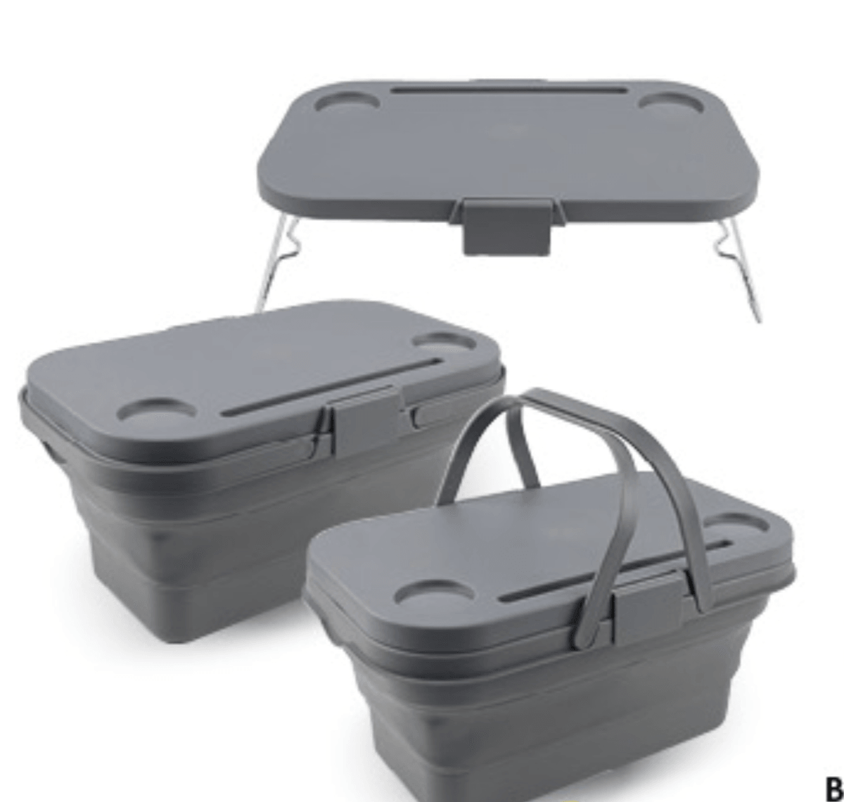 Košara/stolić za piknik 16l - Akcija u trgovini Konzum