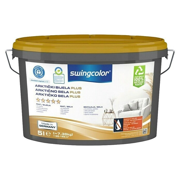 Unutarnja disperzijska boja 15 l swingcolor - Akcija u trgovini Bauhaus