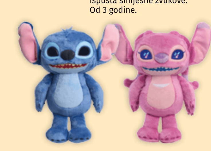 Justplay Disney Stitch ili Many Moods Angel - Akcija u trgovini Mueller