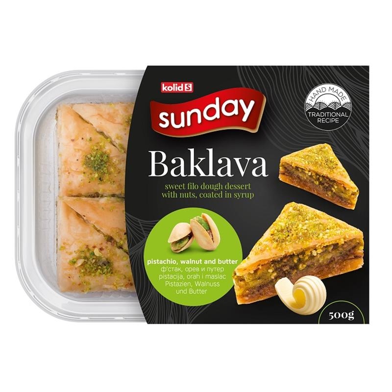 Baklave 500g Sunday - Akcija u trgovini Plodine
