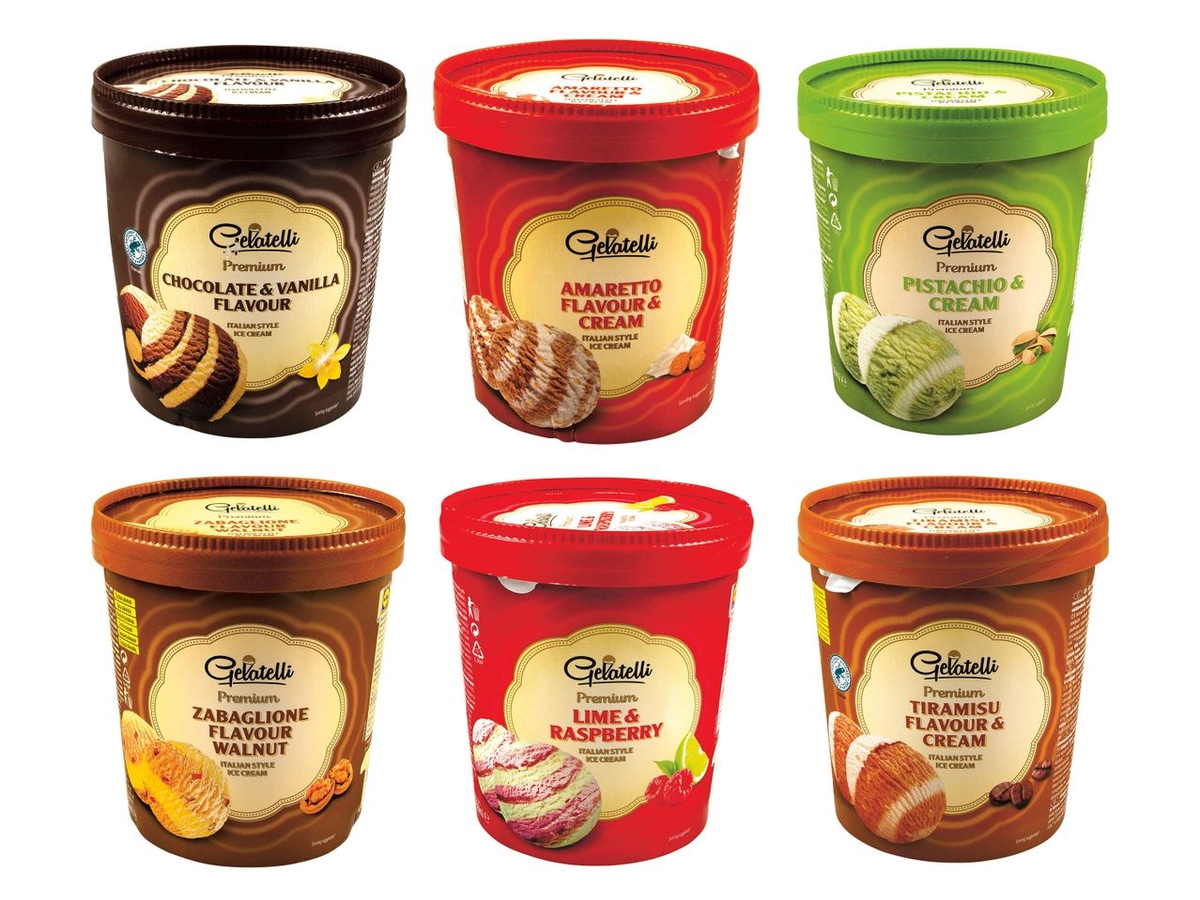 Gelatelli Banana bread sladoled 500 ml - Akcija u trgovini Lidl